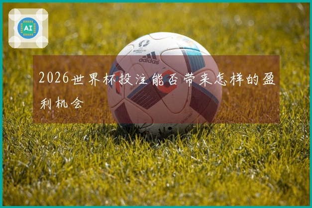 2026世界杯投注能否带来怎样的盈利机会